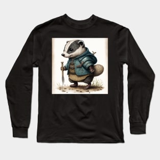 Garden Rustler Badger #1 Long Sleeve T-Shirt